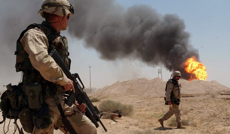 A invasão do Kuwait pelo Iraque